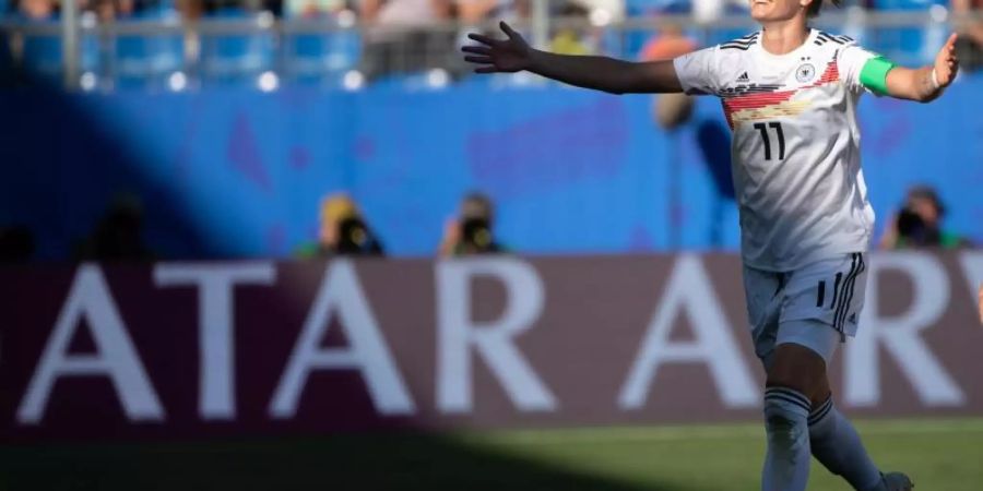 Wird zum 100. Mal das DFB-Trikot tragen: Alexandra Popp. Foto: