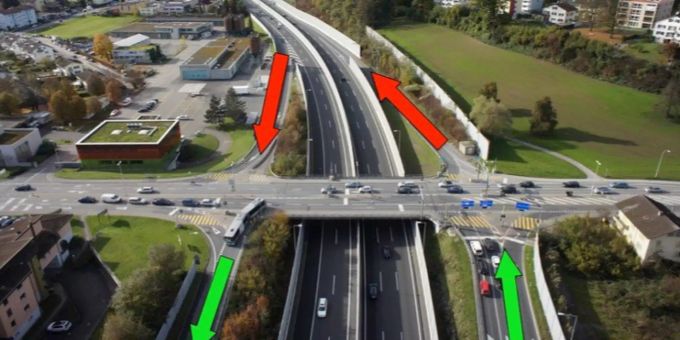 Bern - Emmen Nord erhält wieder vollwertigen Autobahnanschluss
