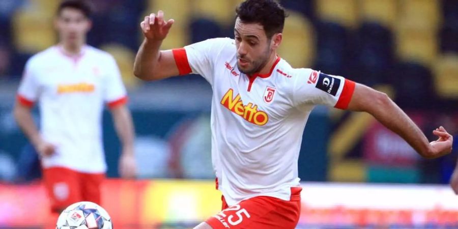 Hamadi Al Ghaddioui trägt in der neuen Saison das Trikot des VfB Stuttgart. Foto: Daniel Schäfer