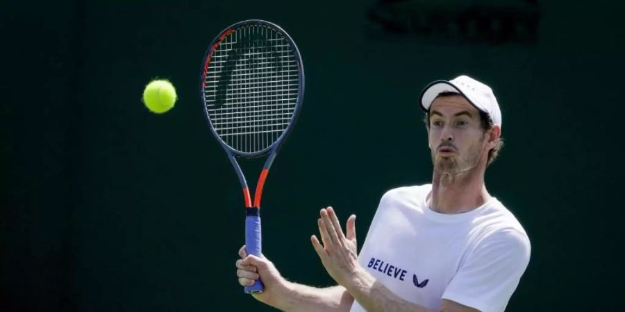 Tennis-Olympiasieger Andy Murray wird wieder im Einzel antreten. Foto: Ben Curtis/AP