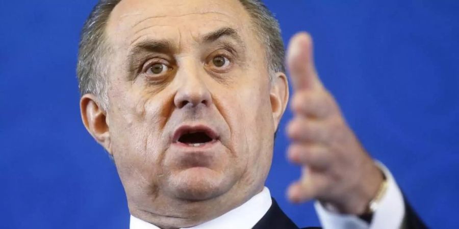 Nicht mehr lebenslang gesperrt: Witali Mutko. Foto: Sergei Chirikov/EPA