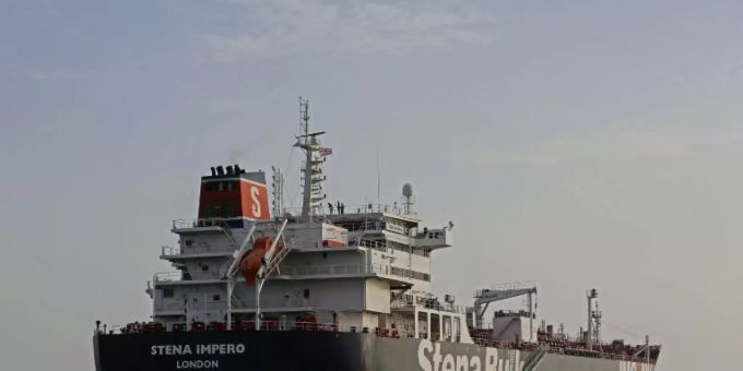 Beschlagnahmter Tanker «Stena Impero» Beschlagnahmter Tanker «Stena Impero»