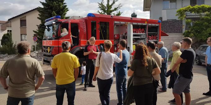 Die Gemeinde und die Feuerwehr Oberbüren SG begrüssen am 15.06.19 die Neuzuzüger von 2019. Oberbüren Neuzuzügerbegrüssung