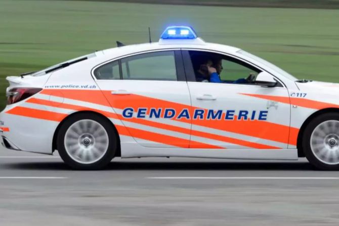Polizei Waadt montreux sterben autounfall