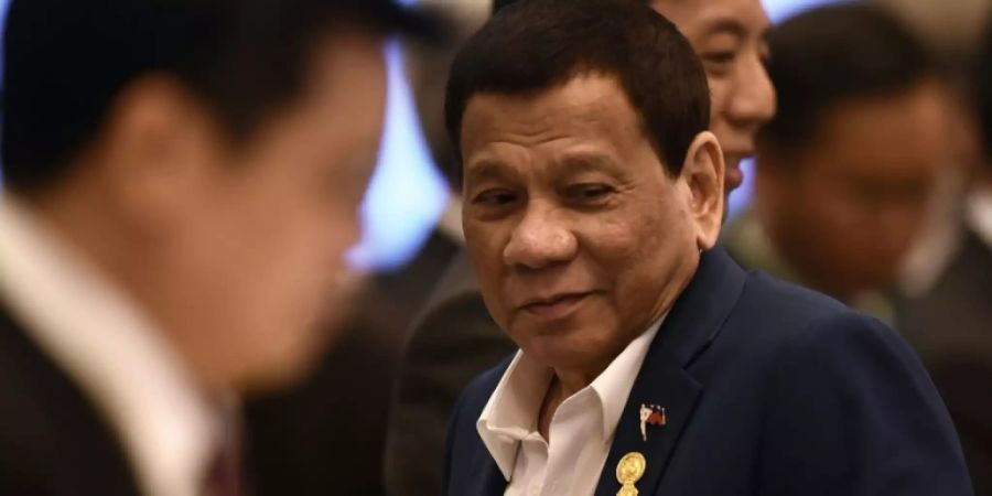 Philippinens Präsident Rodrigo Duterte