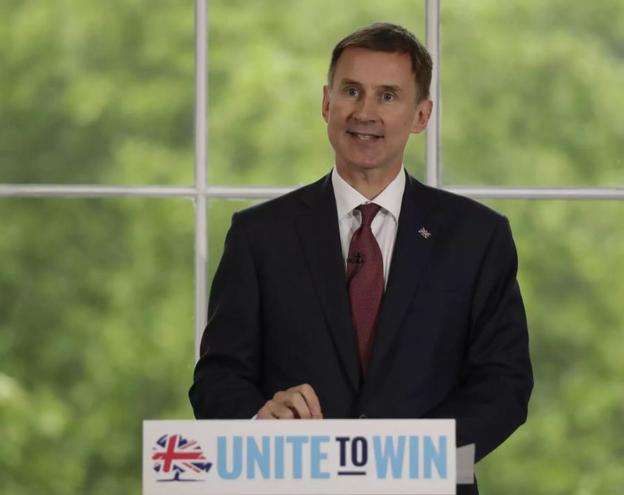 Nominiert sind: Aussenminister Jeremy Hunt,