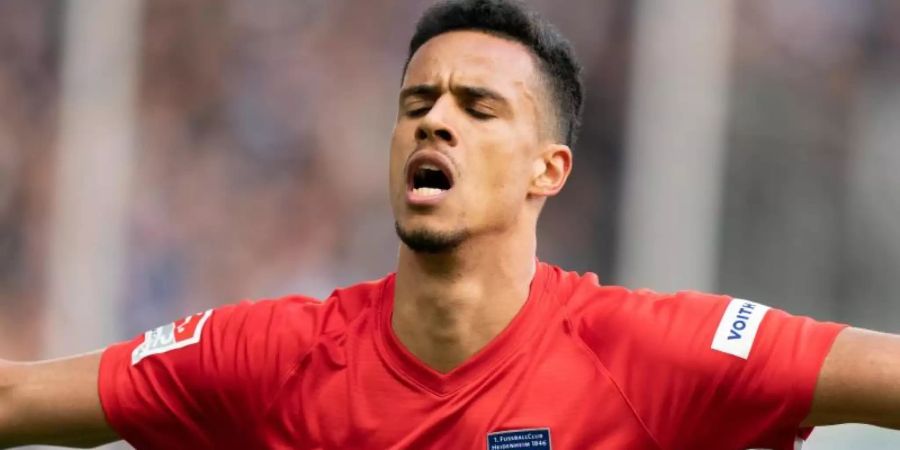 Wechselt von Heidenheim zu Cardiff City: Robert-Nesta Glatzel. Foto: Bernd Thissen