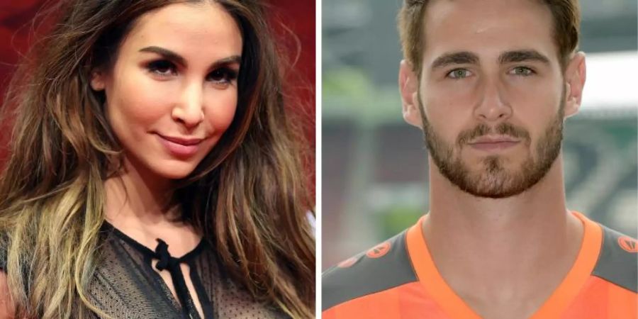 Schauspielerin Sila Sahin und ihr Ehemann, Fussballtorwart Samuel Radlinger, freuen sich über Nachwuchs. Fotos: Charisius/Steffen Foto: Charisius/Steffen