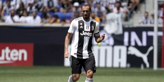 Giorgio Chiellini spielt seit Jahren für Juventus Turin. Giorgio Chiellini Juventus