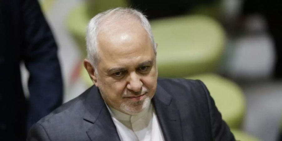 Irans Aussenminister Sarif im Juli in New York
