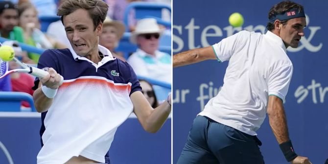 Roger Federer Daniil Medvedev