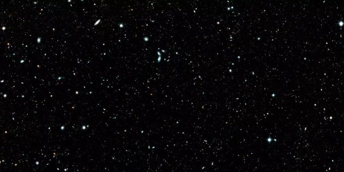 Eine Karte des Universums: Ein Panoramabild des «Hubble»-Weltraumteleskops. (Symbolbild) universum
