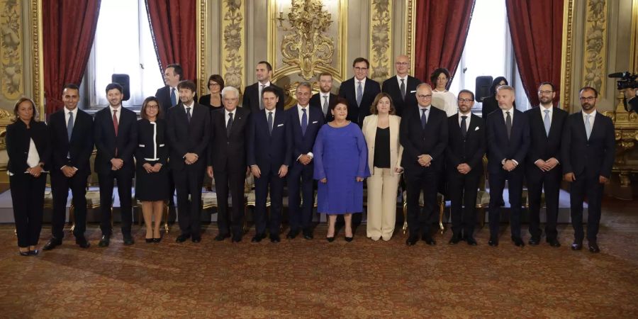 Italy Politics Giuseppe Conte