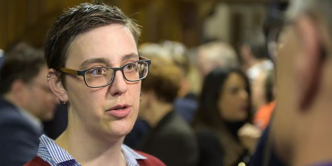 Die Grossrätin Tonja Zürcher. Tonja Zürcher