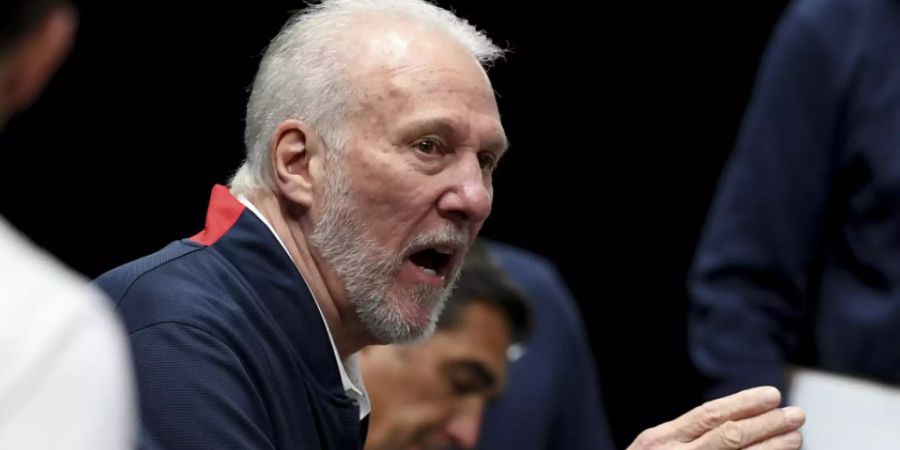 Gregg Popovich führt mit den USA ein scheinbar verwundbarer WM-Topfavorit