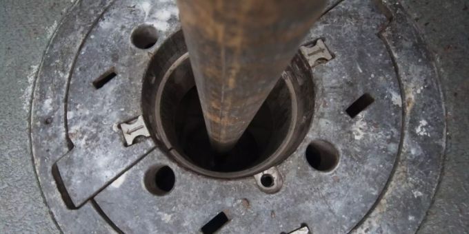 Waadt will künftig Energie aus Erdwärme verstärkt nutzen. Im Bild der Bohrer eines Geothermieprojektes. (Archivbild) Geothermie