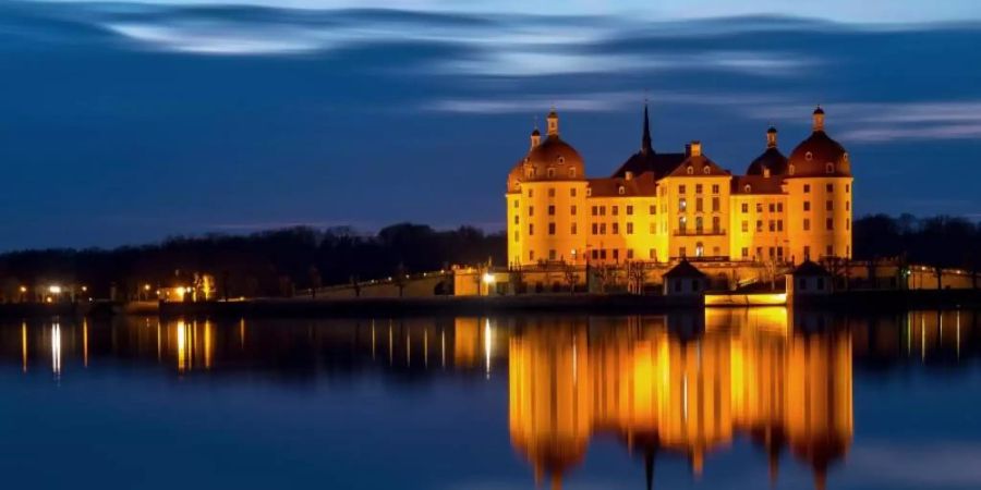 Das Schloss Moritzburg ist eine der Spielstätten des Festivals. Foto: Monika Skolimowska