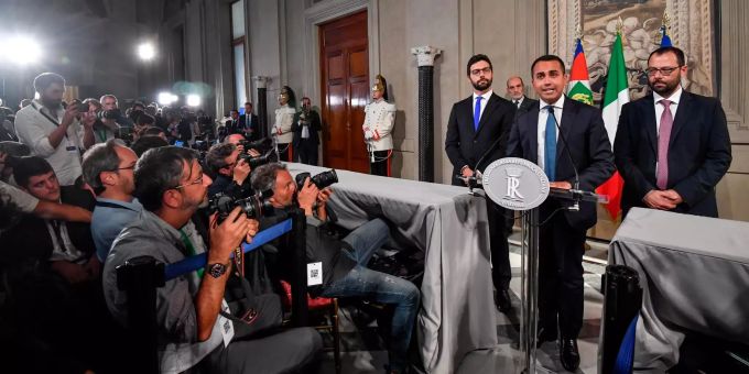 Über Koalition - Cinque Stelle und Partito Democratico einigen sich