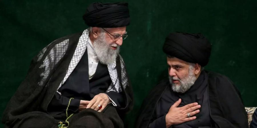 Schiitenführer al-Sadr trifft Irans geistliches Oberhaupt