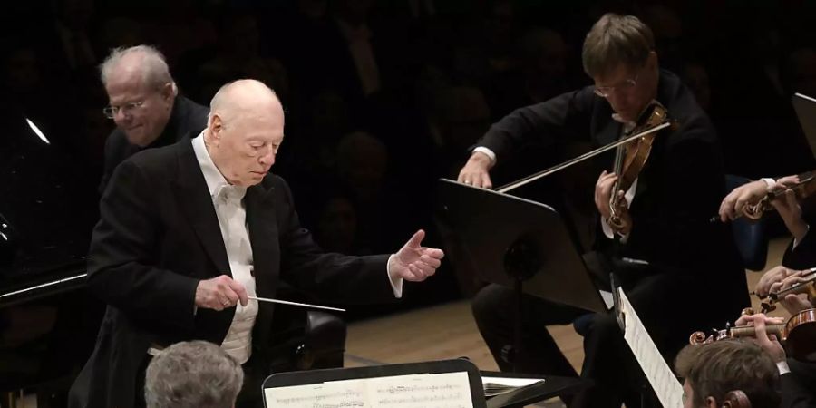 Zum Abschiedskonzert von Dirigent Bernard Haitink spielten die Wiener Philharmoniker am Lucerne Festival.