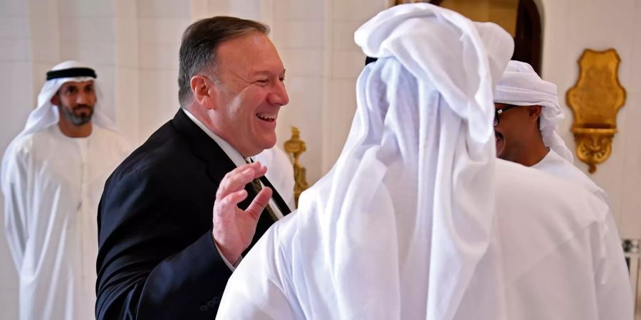 US-Aussenminister Pompeo in Abu Dhabi