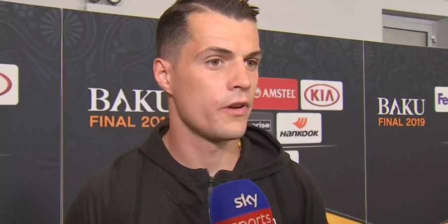 Granit Xhaka Arsenal EL