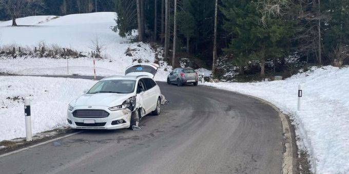 Heiden AR: Unfall mit Sachschaden. Heiden AR