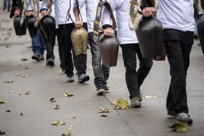 Die Freiheitstrychler protestierten während der Pandemie in der ganzen Schweiz gegen die Massnahmen. (Symbolbild) Freiheitstrychler