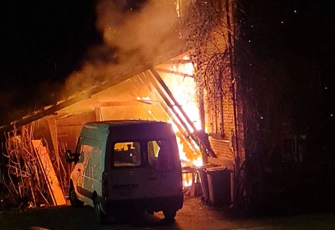 Ein Feuerwehrmann ins Spital gebracht. Kantonspolizei AG