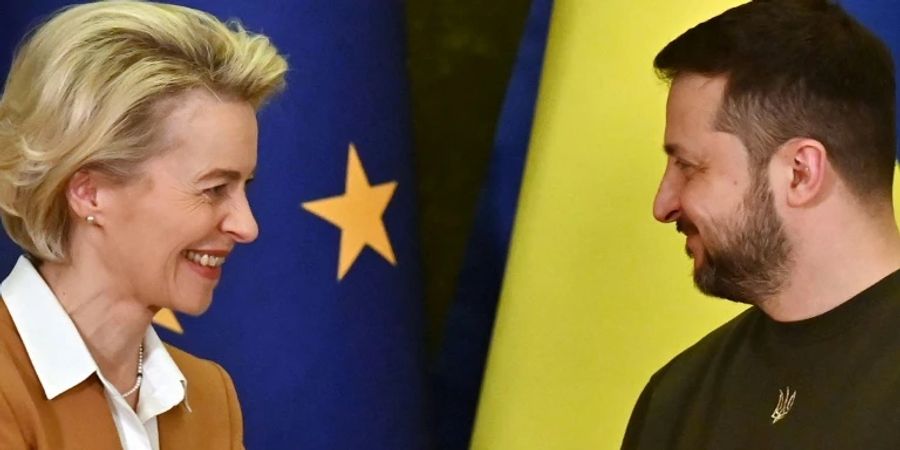 Von der Leyen und Selenskyj
