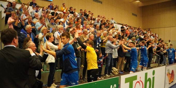 LINDAREN Volley Amriswil steht im Play-off-Final. LINDAREN Volley Amriswil steht im Play-off-Final.