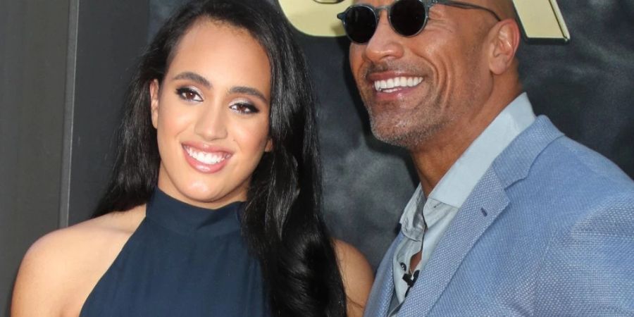 Dwayne Johnson ist stolz auf seine Tochter Simone.