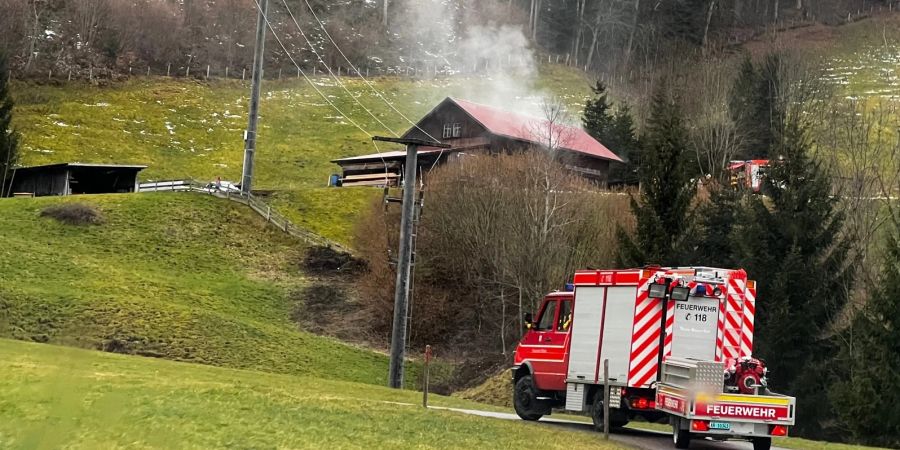 Bühler: Brand in Werkstatt