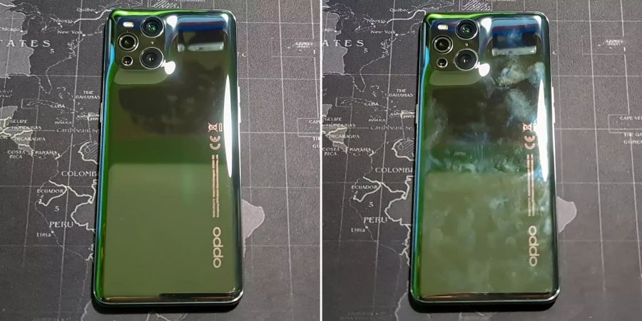 Oppo Find X3 Pro Rückseite