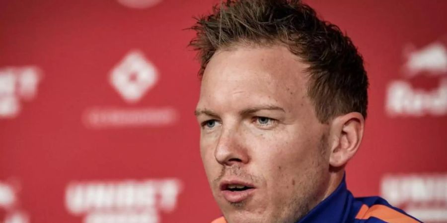 Trainer Julian Nagelsmann wechselt für 25 Millionen Euro von RB Leipzig zum FC Bayern München. Foto: ---/RB Leipzig/dpa