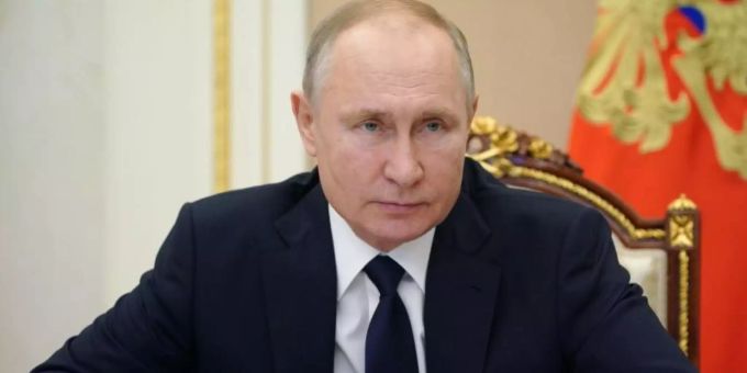 Der russische Präsident Wladimir Putin im Kreml bei einer Videokonferenz. Foto: Alexei Druzhinin/Pool Sputnik Kremlin/AP/dpa Der russische Präsident Wladimir Putin im Kreml bei einer Videokonferenz. Foto: Alexei Druzhinin/Pool Sputnik Kremlin/AP/dpa