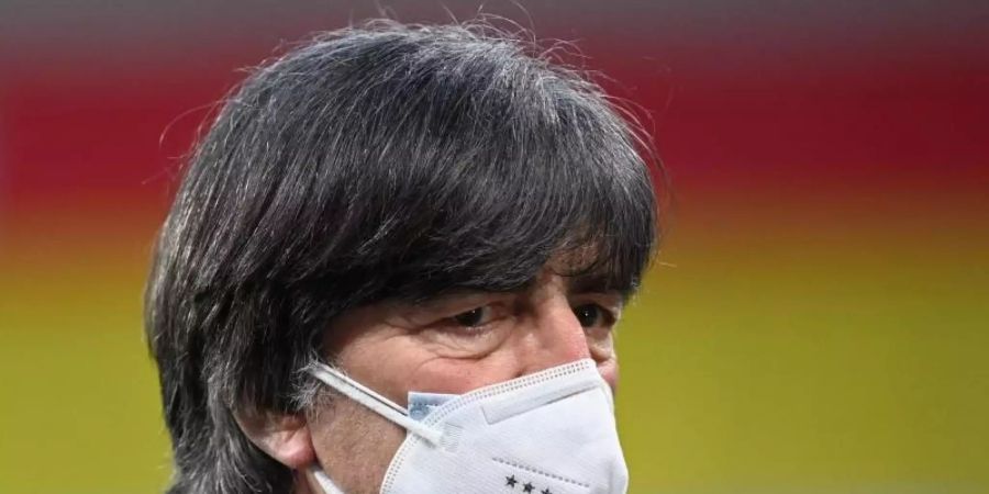 Muss wieder die Turniertauglichkeit der Nationalmannschaft herstellen: Bundestrainer Joachim Löw. Foto: Federico Gambarini/dpa