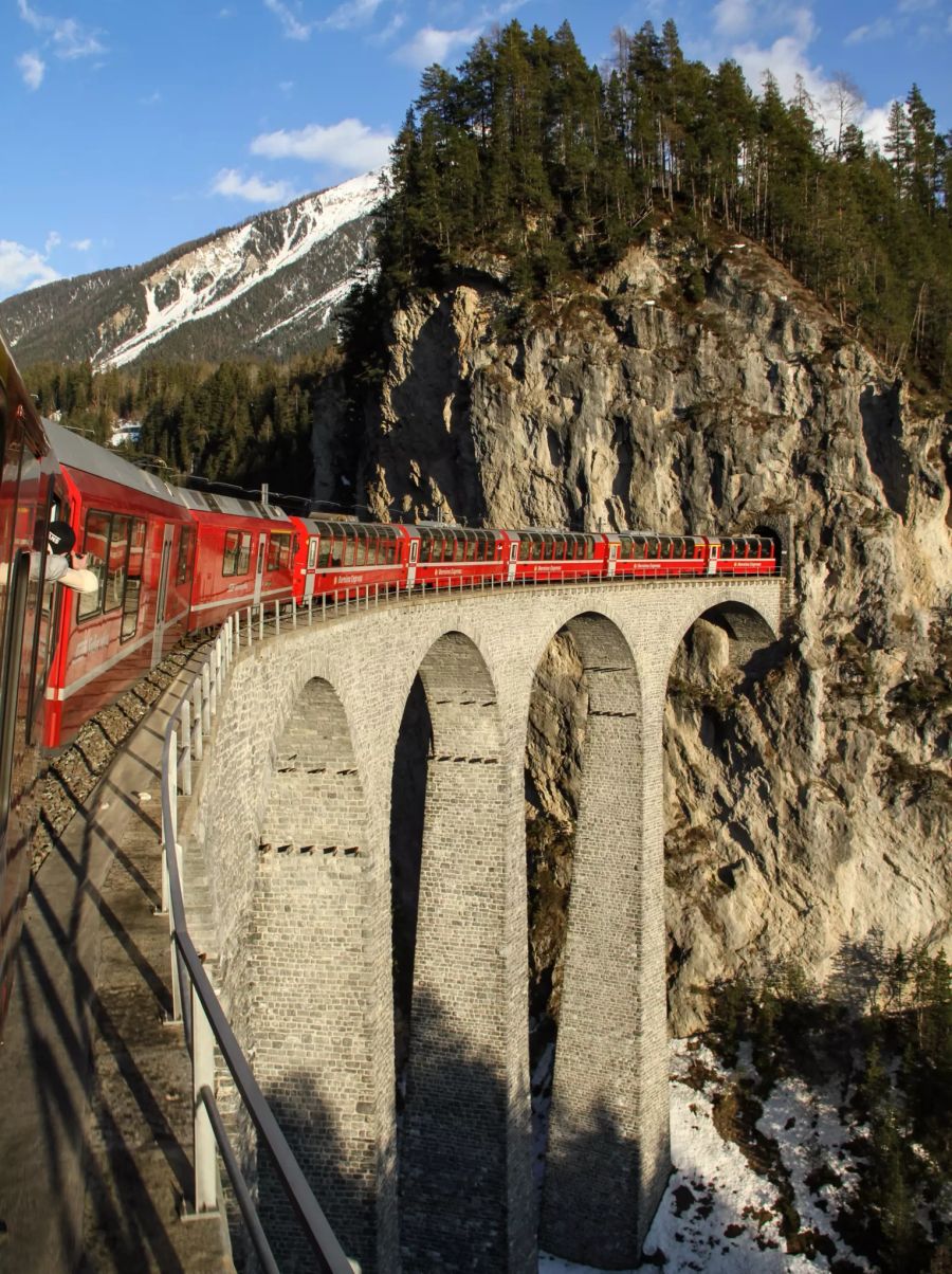 BerninaExpress Landwasserviadukt