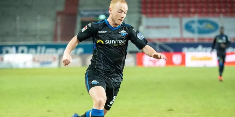 Kommt aus Paderborn nach Bielefeld: Sebastian Vasiliadis. Foto: Matthias Balk/dpa