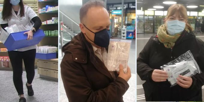 Run auf Apotheken - «Ab jetzt teste ich mich vor der Schule selber!»