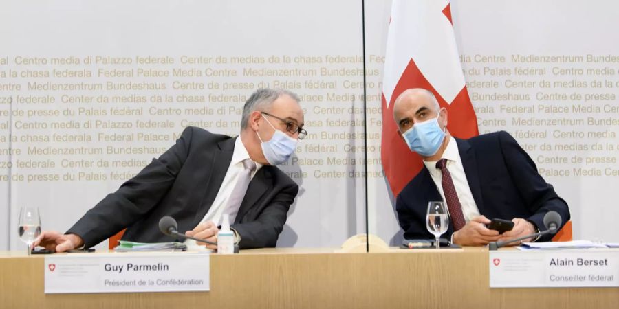 Coronavirus Berset Parmelin Bundesrat