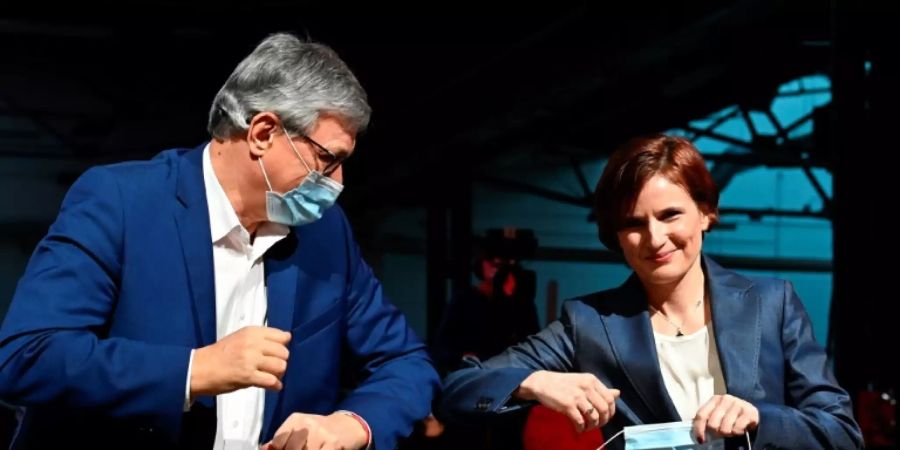 Die scheidenden Linken-Chefs Riexinger und Kipping