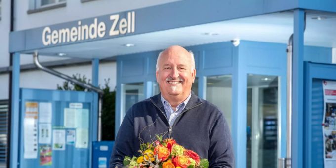 Bausekretär Peter Obrist. Zell