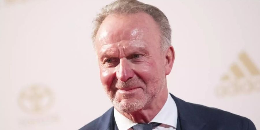 Karl-Heinz Rummenigge, Vorstandsvorsitzender der FC Bayern München AG. Foto: Tom Weller/dpa-Pool/dpa