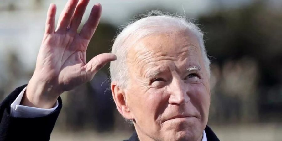 US-Präsident Joe Biden ist am Donnerstag genau 100 Tage im Amt. Foto: Jonathan Ernst/Pool Reuters/AP/dpa