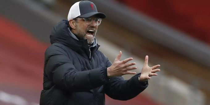 Schwierige Zeiten für Jürgen Klopp beim FC Liverpool Jürgen Klopp