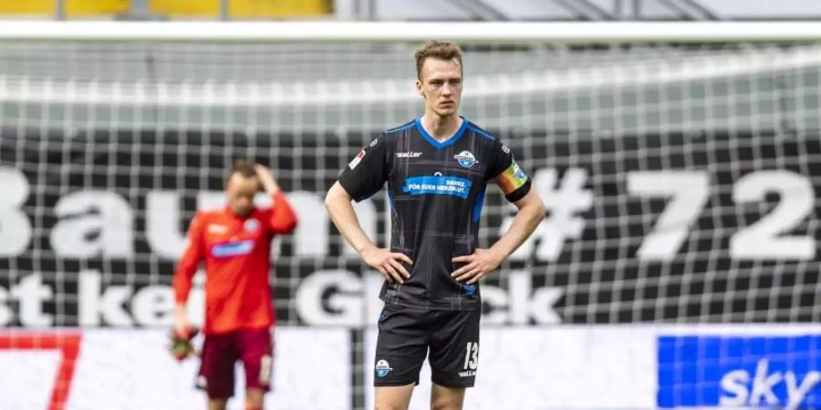 Kaum aus Paderborn zum HSV: Sebastian Schonlau. Foto: David Inderlied/dpa