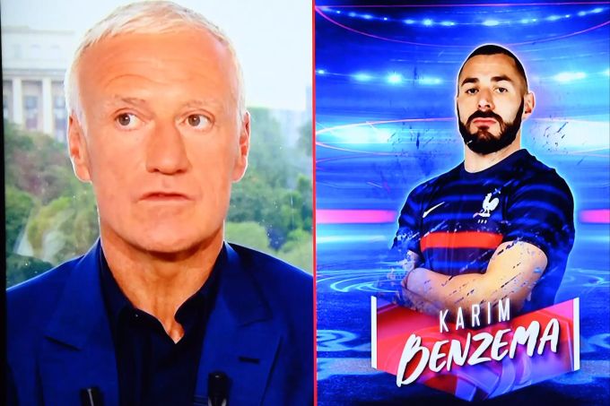 Frankreich-Trainer Didier Deschamps nimmt Karim Benzema mit an die EM. Karim Benzema