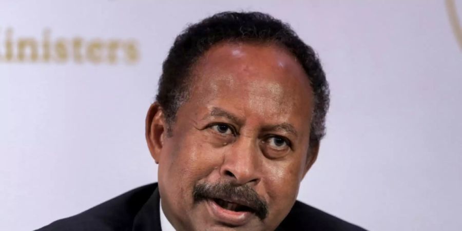 Der sudanesische Regierungschef Abdalla Hamdok