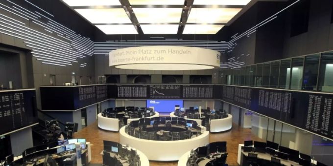 Die Deutsche Börse in Frankfurt am Main. Die Deutsche Börse in Frankfurt am Main.